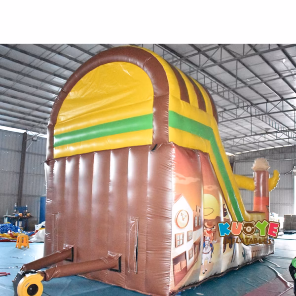 5-4 SL218 Western-themed Inflatable Slid