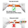A32 16ft Lashing Straps for Inflatables