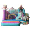 CB619 Unicorn Bouncy Castle with Slide