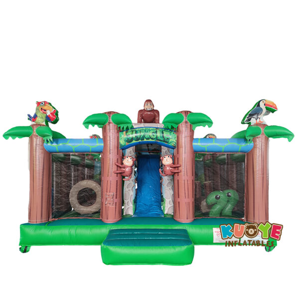 1 AP142 Multiplay Jungle Inflatable Gorilla Playground