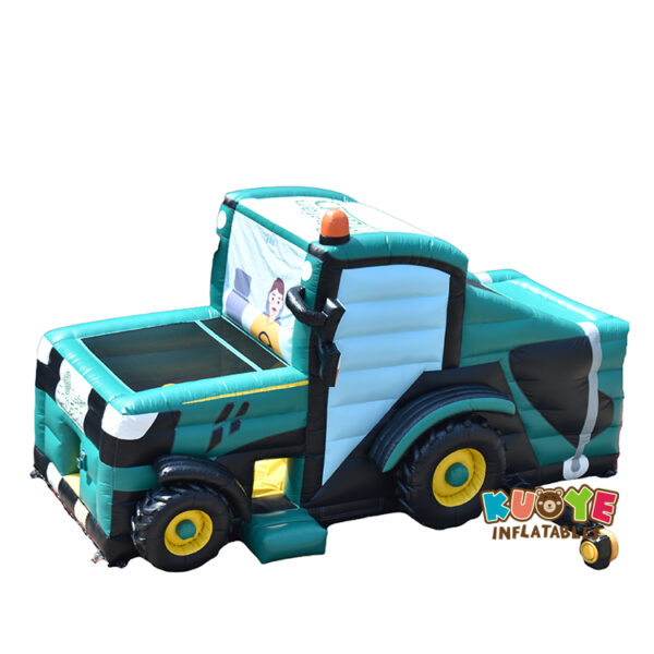 3 CB623 Tractor Combo Bouncy Castle with Slide