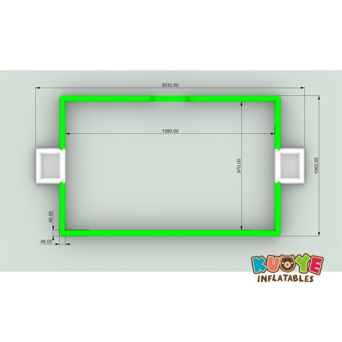30-1 SP299 Inflatable Soccer Field