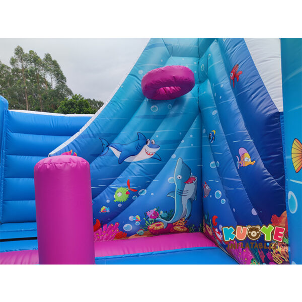 7-1 CB627 Mermaid Inflatable Bouncy Castle