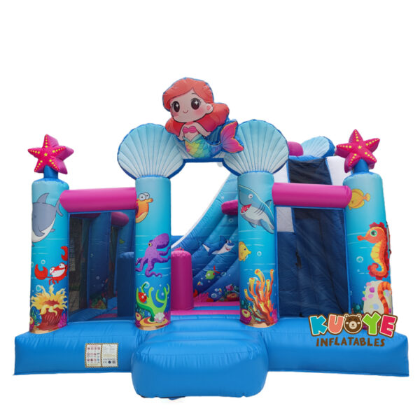 7 CB627 Mermaid Inflatable Bouncy Castle