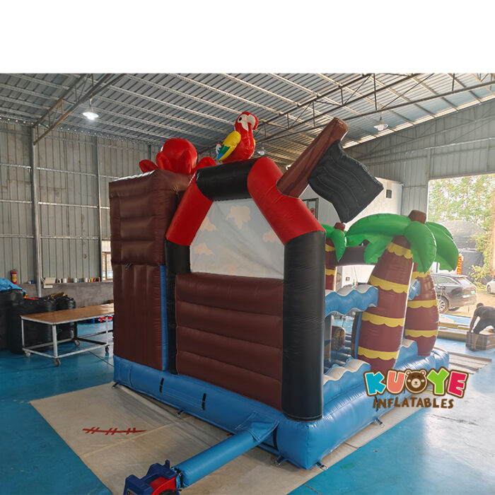 CB630 Inflatables Pirate Island Combo Castle