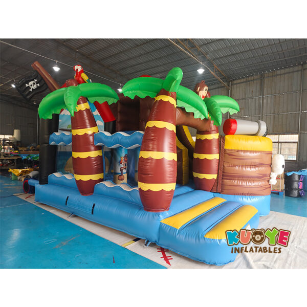 12-2 CB630 Inflatables Pirate Island Combo Castle