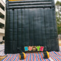 SL220 Giant Commercial Toxic Theme Inflatable Drop Slide Dual Lane Water Slide