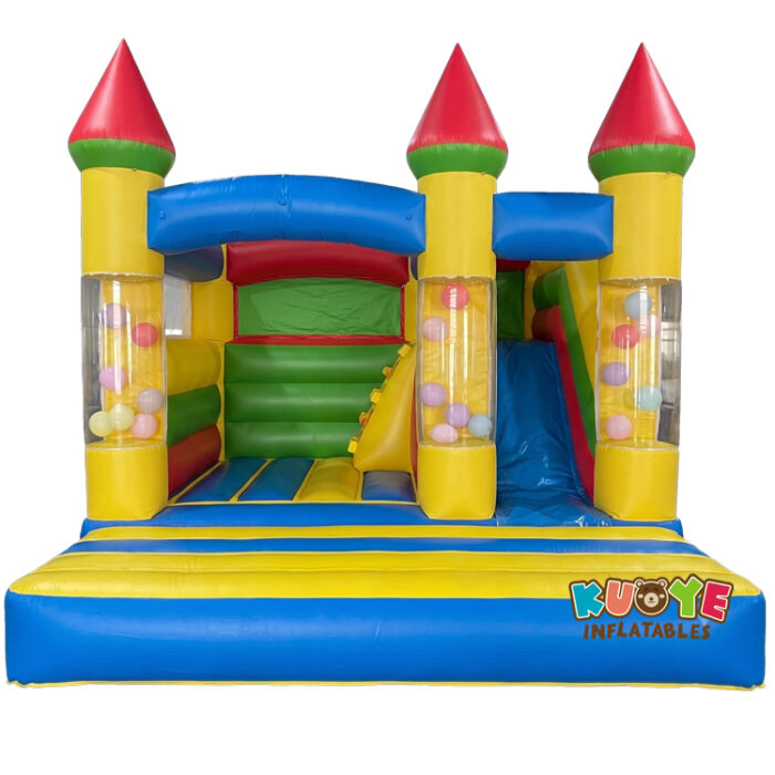 Commercial Inflatable Jump House Carnival Theme Kids Party Bouncer Combo