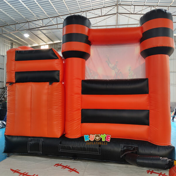 Boys Motorcycle Racing Theme Inflatable Bounce Castle with Slide (7) Boys Motorcycle Racing Theme Inflatable Bounce Castle with Slide (7)