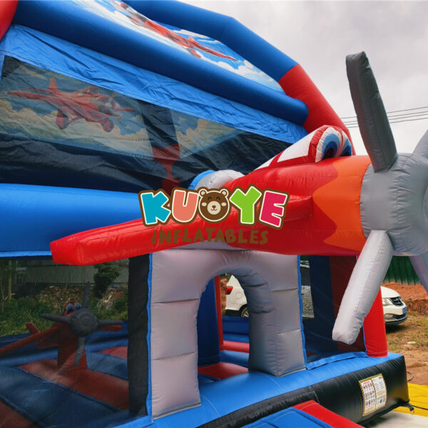 CB639 Multifun Airplane Bouncy Castle with Slide01 CB639 Multifun Airplane Bouncy Castle with Slide01