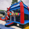CB639 Multifun Airplane Bouncy Castle with Slide03