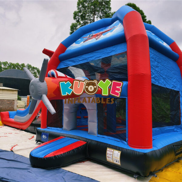 CB639 Multifun Airplane Bouncy Castle with Slide03 CB639 Multifun Airplane Bouncy Castle with Slide03