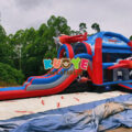 CB639 Multifun Airplane Bouncy Castle with Slide04