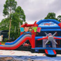 CB639 Multifun Airplane Bouncy Castle with Slide05