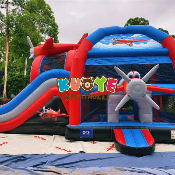 CB639 Multifun Airplane Bouncy Castle with Slide06 CB639 Multifun Airplane Bouncy Castle with Slide06