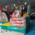 CB643 Medieval Knight Castle Inflatable Bounce House with Slide (6)