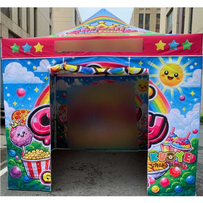 TT087 Custom Canopy Tents 10 X 10 with Double Side Printing