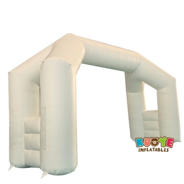 AR 13 White Inflatable Angular Archway